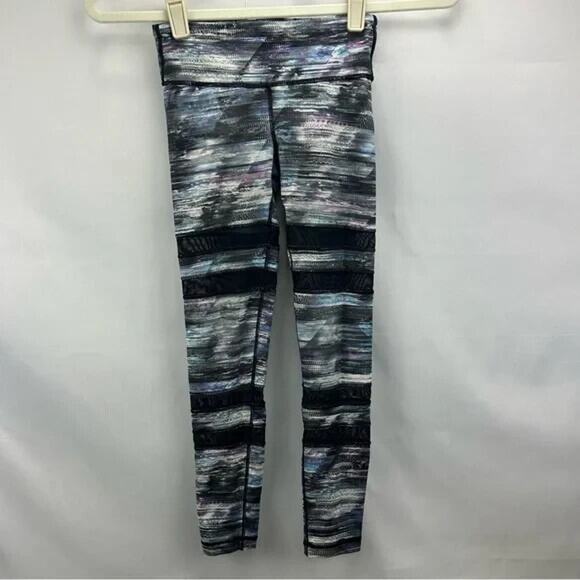 Ivivva (lululemon) Multicolor Abstract Print Leggings - Picture 1 of 4